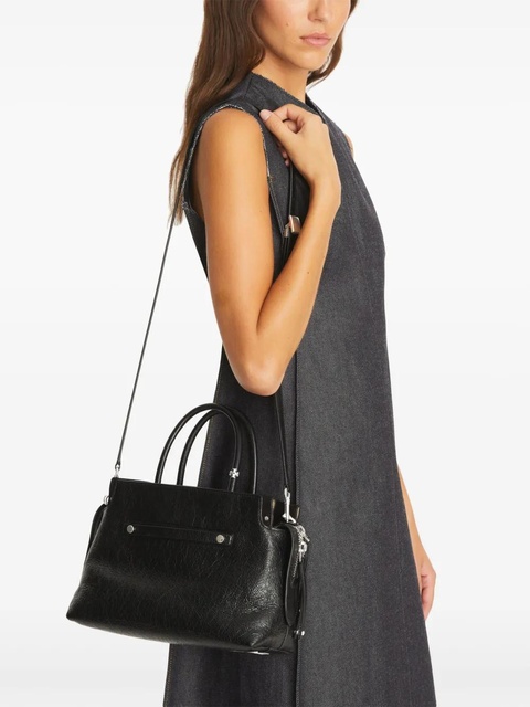 Tory Burch Mercer Distressed tote bag - Black - zdjęcie produktu nr 2