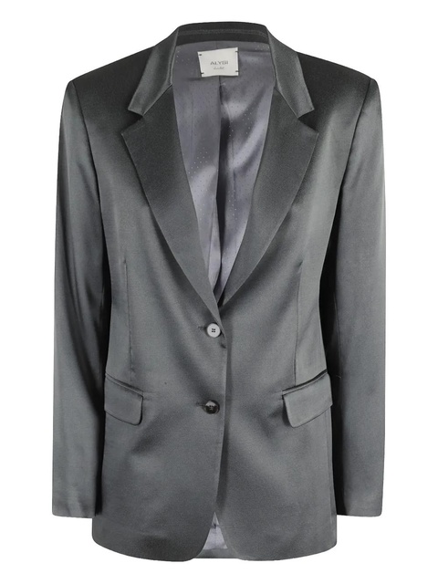 Alysi satin blazer - Grey - zdjęcie produktu nr 1