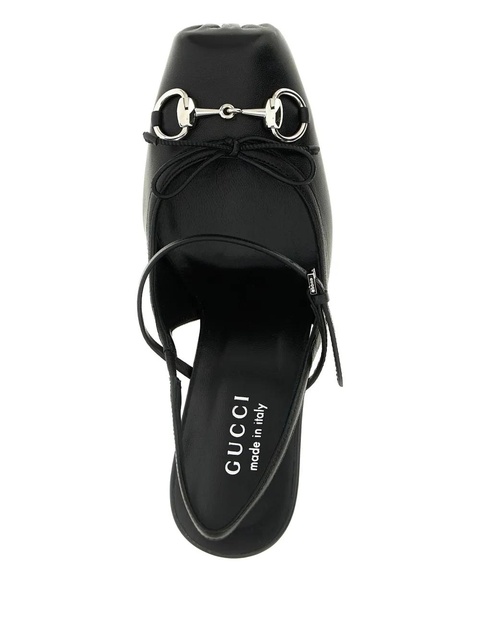 Gucci 95mm metal-clamp pumps - Black - zdjęcie produktu nr 2