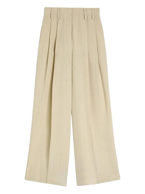 Jil Sander pleated trousers - Neutrals - zdjęcie produktu nr 1