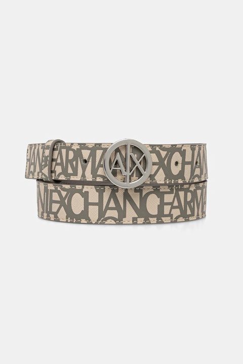 Armani Exchange pasek damski kolor beżowy 941153 CC757 - zdjęcie produktu nr 1