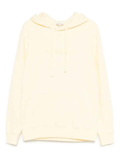 JW Anderson logo-embroidered hoodie - Yellow - zdjęcie produktu nr 1