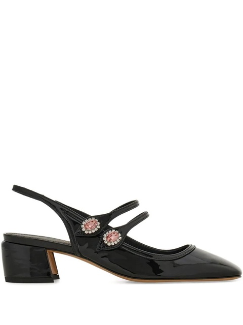 Ferragamo 40mm Mary Jane slingback pumps - Black - zdjęcie produktu nr 1