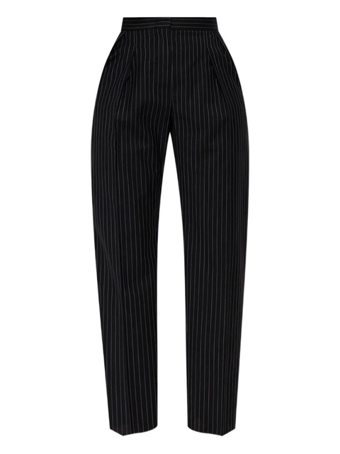 Max Mara pinstripe wool pants - Black - zdjęcie produktu nr 1