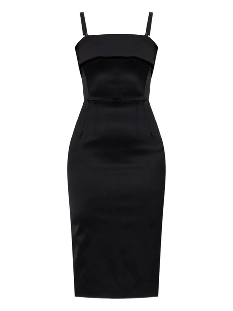 Dolce & Gabbana satin strap mini dress - Black - zdjęcie produktu nr 1