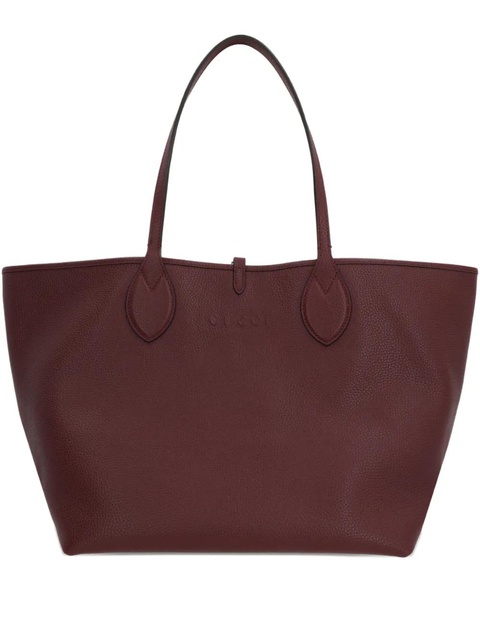 Gucci large Totissima reversible leather tote bag - Red - zdjęcie produktu nr 1