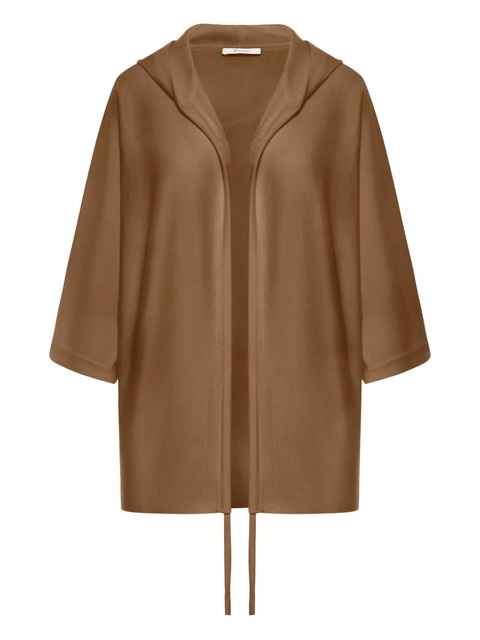 Max Mara hooded wool cardi-coat - Brown - zdjęcie produktu nr 1