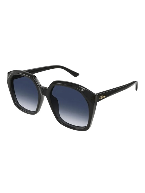 Chloé geometric-frame sunglasses - Black - zdjęcie produktu nr 2