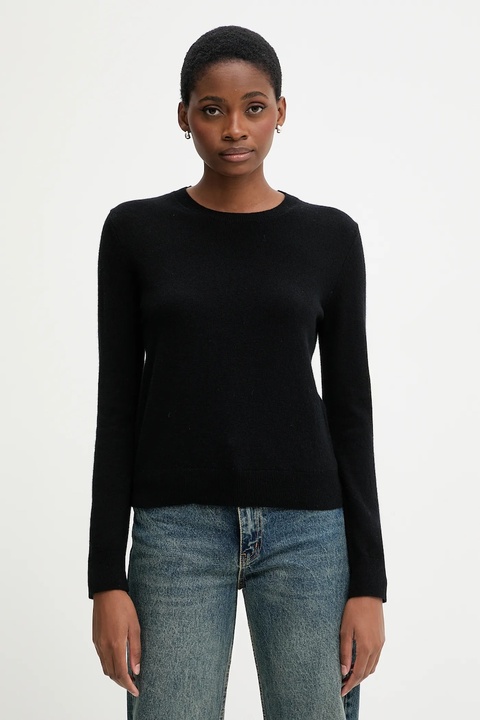 United Colors of Benetton sweter kaszmirowy kolor czarny lekki 1033D107P - zdjęcie produktu nr 1