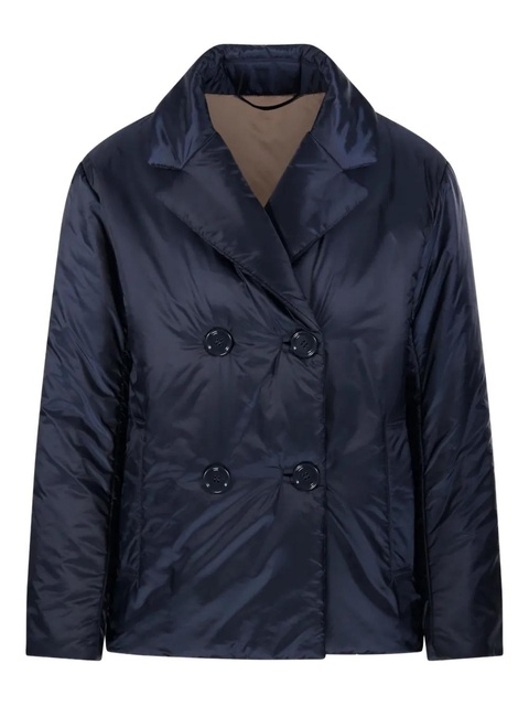 Max Mara double-breasted padded coat - Blue - zdjęcie produktu nr 1