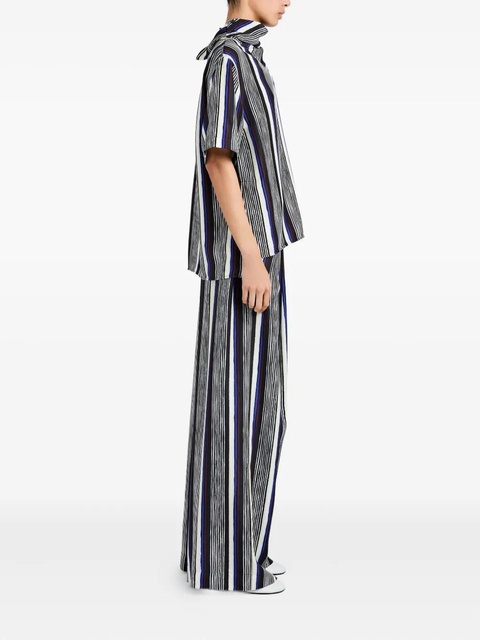 Proenza Schouler Amira printed trousers - Black - zdjęcie produktu nr 2
