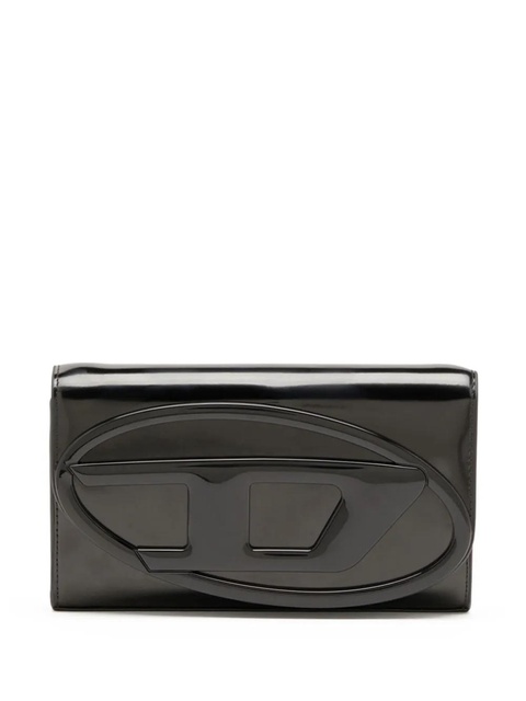 Diesel 1Dr leather wallet-on-chain - Black - zdjęcie produktu nr 1