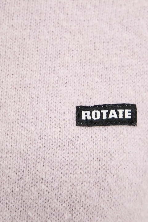 Rotate kamizelka z wełną 0 damski kolor różowy lekki 114280191 - zdjęcie produktu nr 2