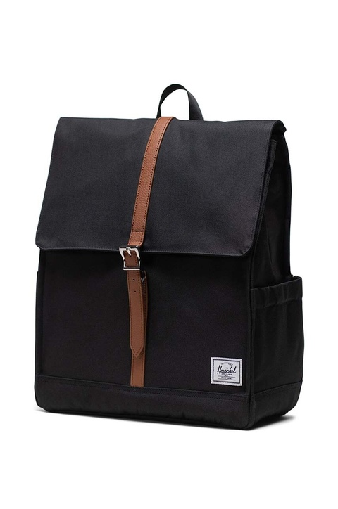 Herschel plecak City kolor czarny duży gładki - zdjęcie produktu nr 2