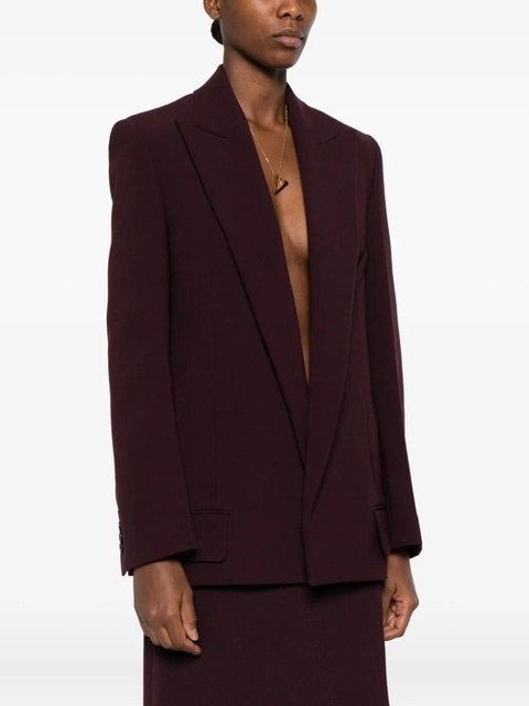 Victoria Beckham wool-blend blazer - Red - zdjęcie produktu nr 2