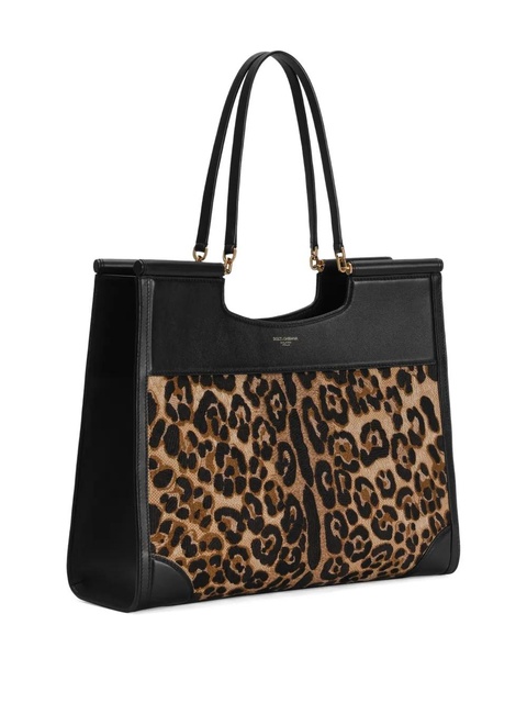 Dolce & Gabbana large Sicily tote bag - Brown - zdjęcie produktu nr 2