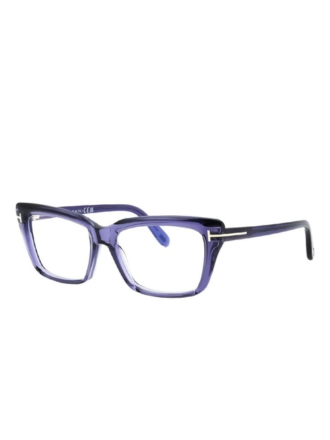 TOM FORD Eyewear cat eye-frame glasses - Purple - zdjęcie produktu nr 2