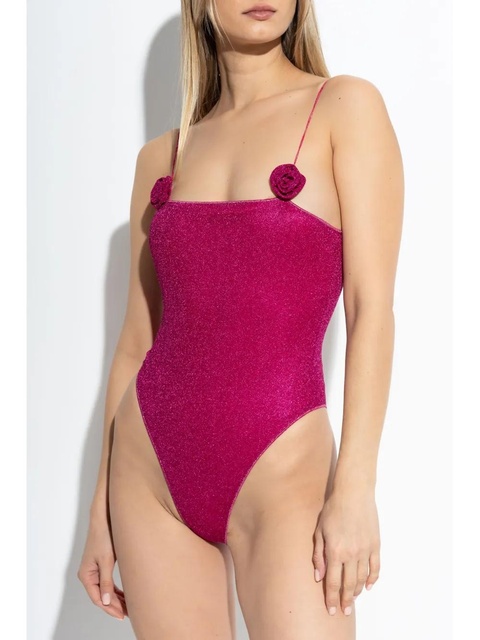 Oséree Lumière Rose appliqué swimsuit - Pink - zdjęcie produktu nr 2