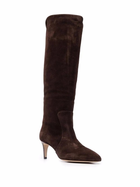 Paris Texas pointed-toe knee-high boots - Brown - zdjęcie produktu nr 2