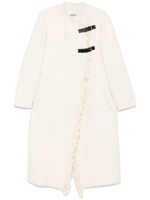 ISABEL MARANT Gameia coat - Neutrals - zdjęcie produktu nr 1