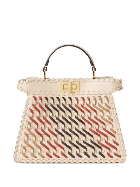 FENDI small Peekaboo ISeeU handbag - Neutrals - zdjęcie produktu nr 1