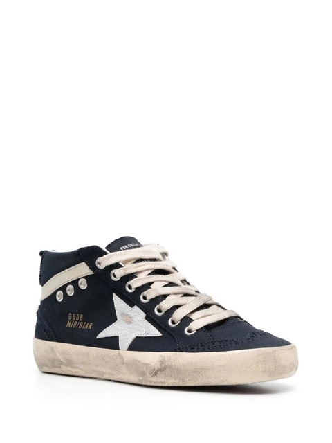 Golden Goose Mid Star lace-up sneakers - Blue - zdjęcie produktu nr 2