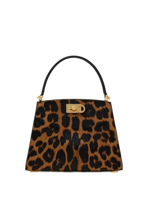 Ferragamo small Studio Box bag - Brown - zdjęcie produktu nr 1