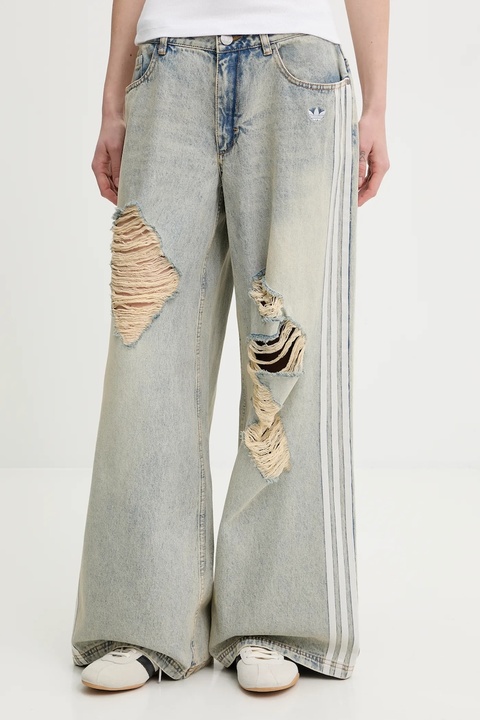 adidas Originals jeansy 0 damskie high waist KE3301 - zdjęcie produktu nr 2