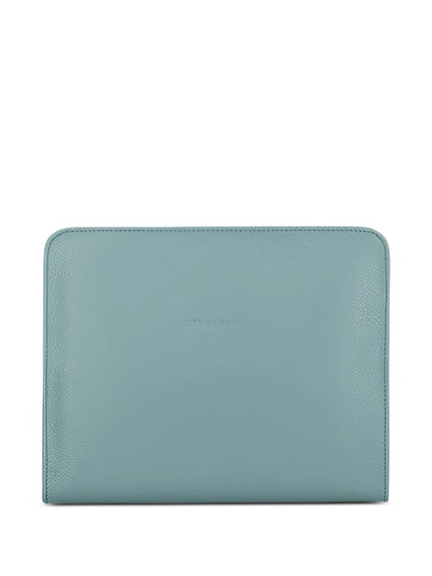 Longchamp leather tablet case - Blue - zdjęcie produktu nr 2