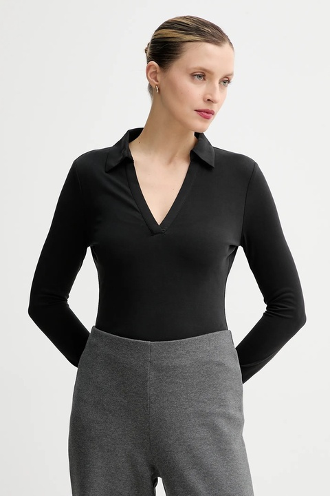 Guess longsleeve CALLIDA kolor czarny W5BP31 KCSZ2 - zdjęcie produktu nr 1