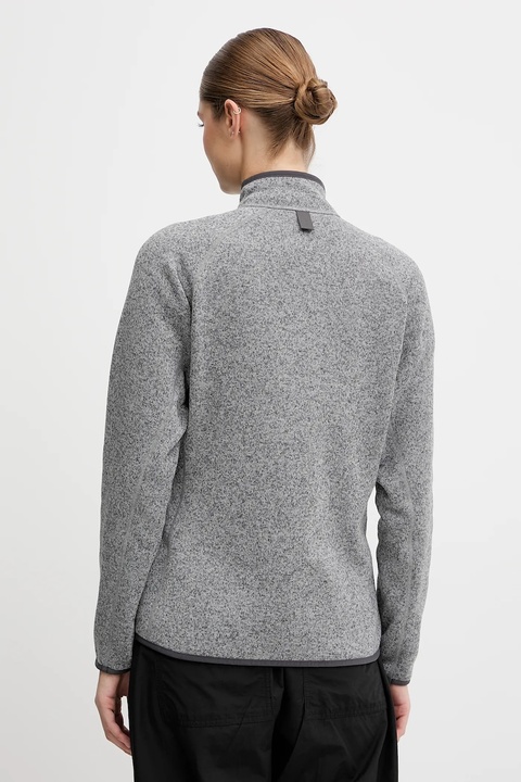 Haglöfs bluza outdoorowa Risberg damska kolor szary gładka 607384 - zdjęcie produktu nr 2