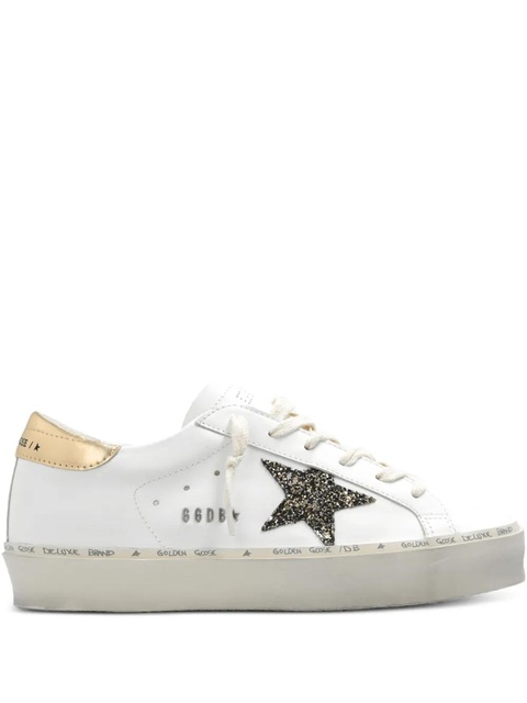 Golden Goose Hi Star "White/Black/Gold Glitter" sneakers - zdjęcie produktu nr 2