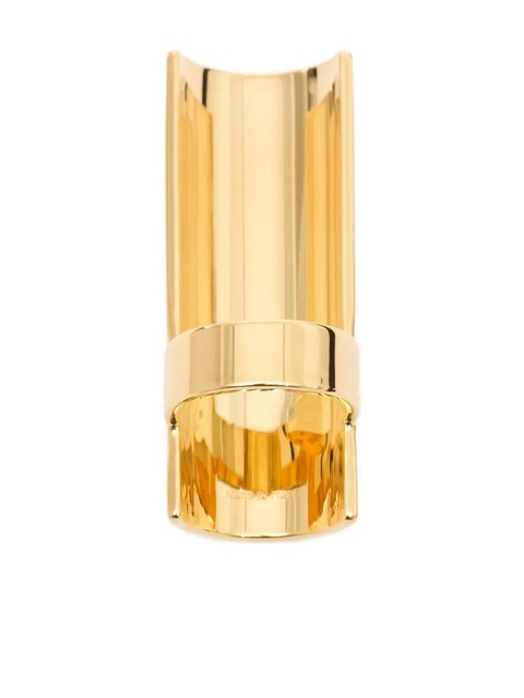 MM6 Maison Margiela engraved open-band ring - Gold - zdjęcie produktu nr 2