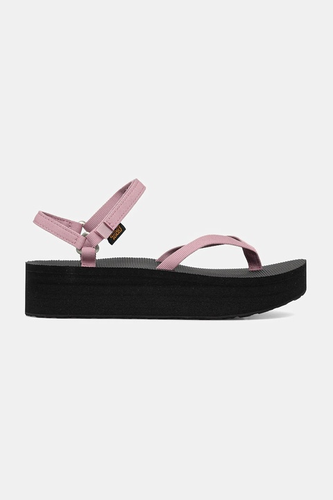 Teva sandały Flatform Sandal Slim damskie kolor fioletowy na platformie 1164630 - zdjęcie produktu nr 2
