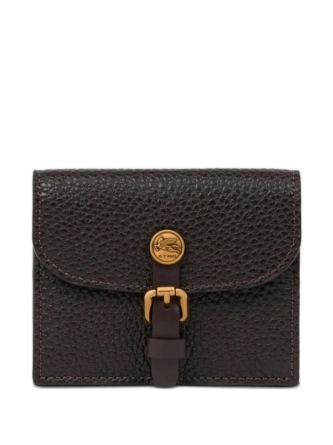 ETRO Pony leather card holder - Brown - zdjęcie produktu nr 1