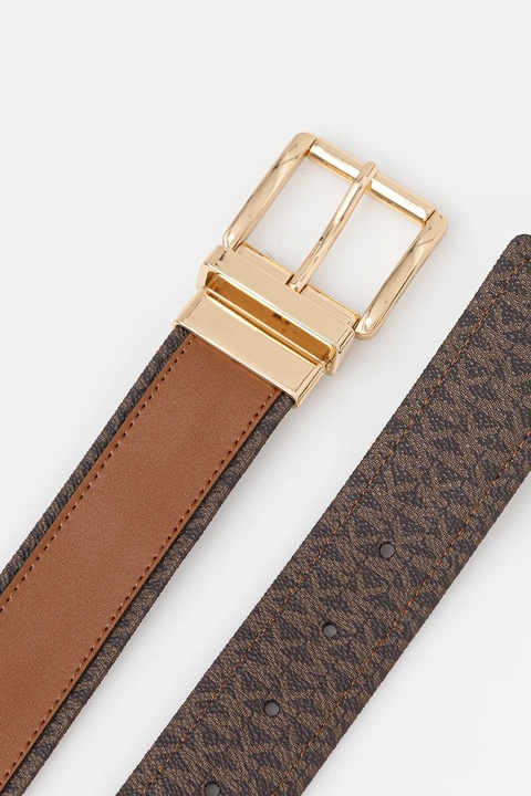 MICHAEL Michael Kors pasek dwustronny damski kolor brązowy 29MKWB529034 - zdjęcie produktu nr 2