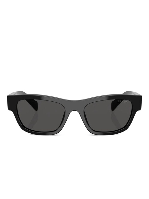 Prada Eyewear logo-plaque sunglasses - Black - zdjęcie produktu nr 1