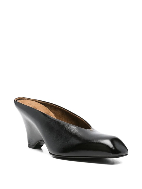 KHAITE wedge-heel mules - Black - zdjęcie produktu nr 1