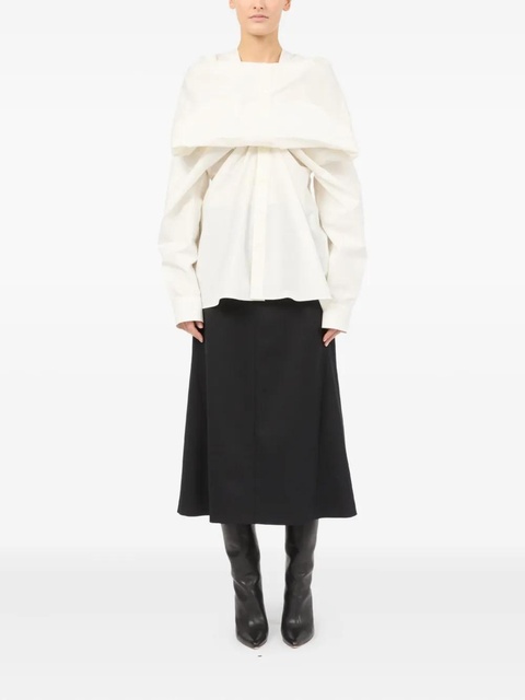 MM6 Maison Margiela layered shirt - White - zdjęcie produktu nr 2