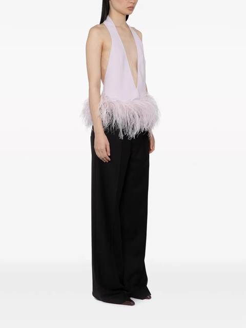 16Arlington Salina feather-detail blouse - Pink - zdjęcie produktu nr 2