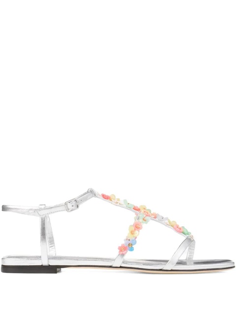 Jimmy Choo Gwyn/Daisy sandals - Silver - zdjęcie produktu nr 1