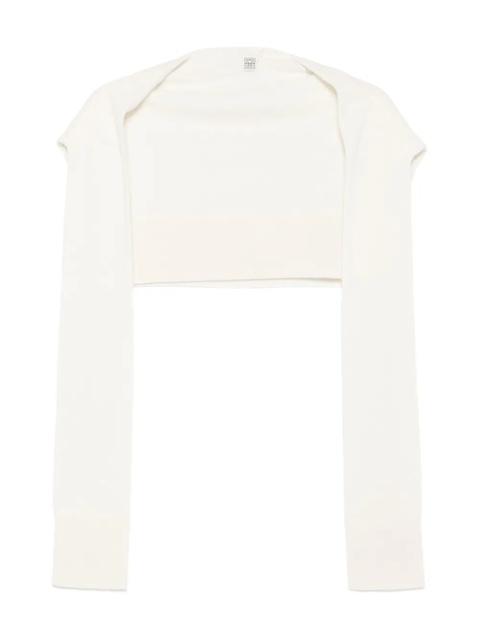 TOTEME sleeve scarf - White - zdjęcie produktu nr 1