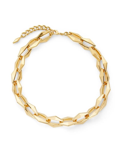 Jimmy Choo Diamond chain-link necklace - Gold - zdjęcie produktu nr 1