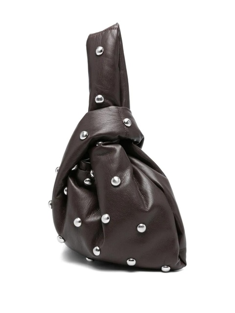Nanushka small knot clutch bag - Brown - zdjęcie produktu nr 1