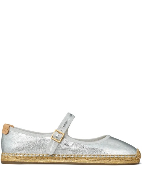 Tory Burch Mary Jane espadrilles - Silver - zdjęcie produktu nr 1