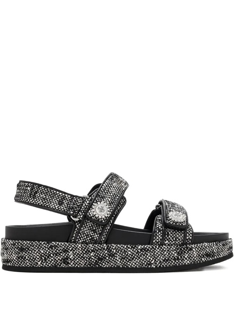 Tory Burch embellished platform sandals - Black - zdjęcie produktu nr 1