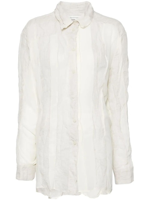 Christopher Esber spliced shirt - Neutrals - zdjęcie produktu nr 1