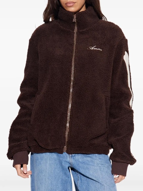 AMIRI bones-details logo-embroidered jacket - Brown - zdjęcie produktu nr 2