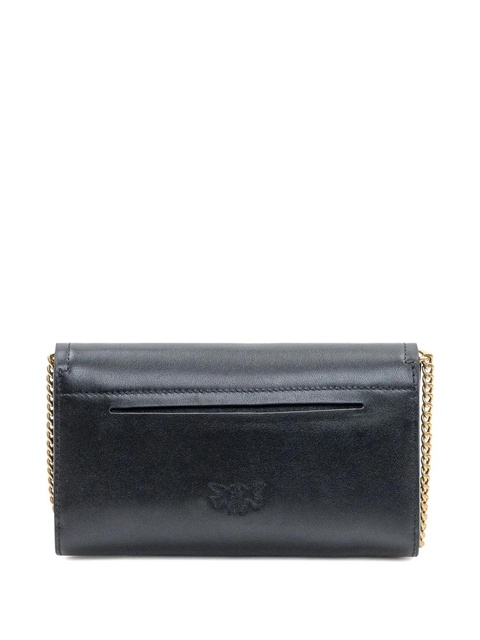 PINKO leather chain-strap shoulder bag - Black - zdjęcie produktu nr 1