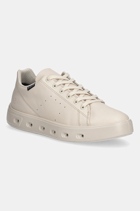 Ecco sneakersy skórzane Street 720 Lea Gtxs damskie kolor beżowy 209763-01378 - zdjęcie produktu nr 1